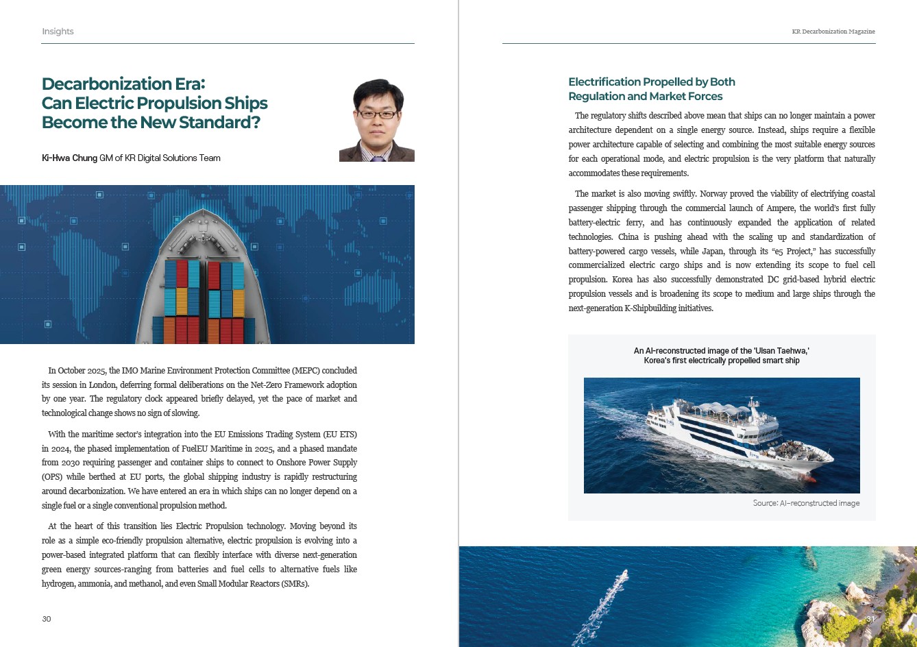 Decarbonization Era: Can Electric Propulsion Ships Become the New Standard?